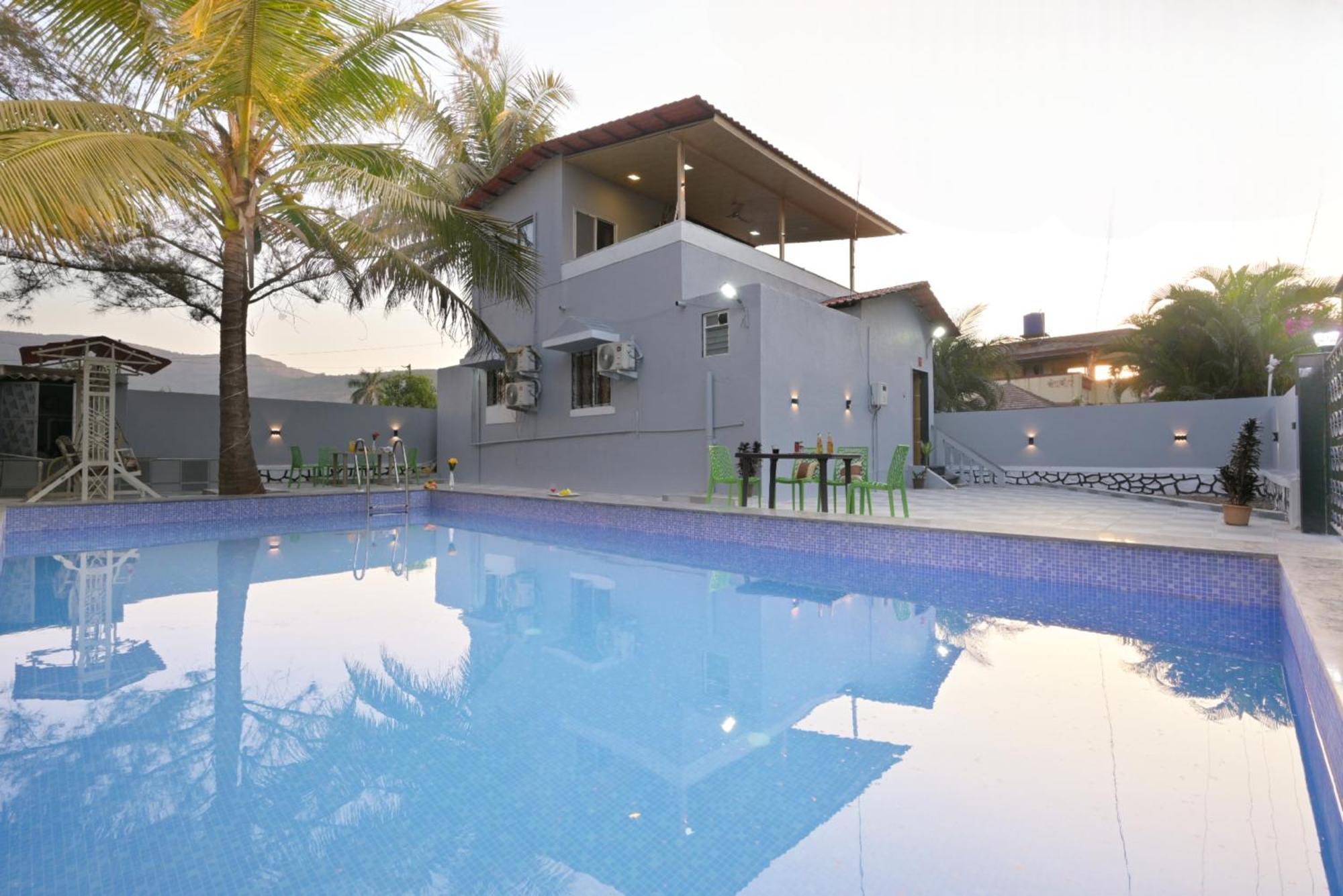 Empyrean Stay Ll 3Bhk Ll Marshall Villa Ll Large Pool Ll Ac Ll Lonavala Esterno foto